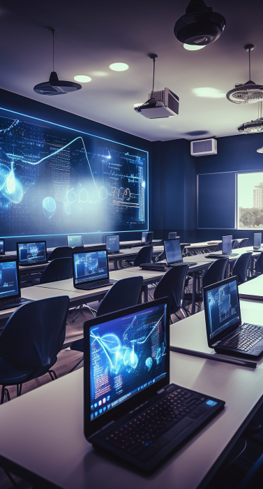 innovative-futuristic-classroom-students